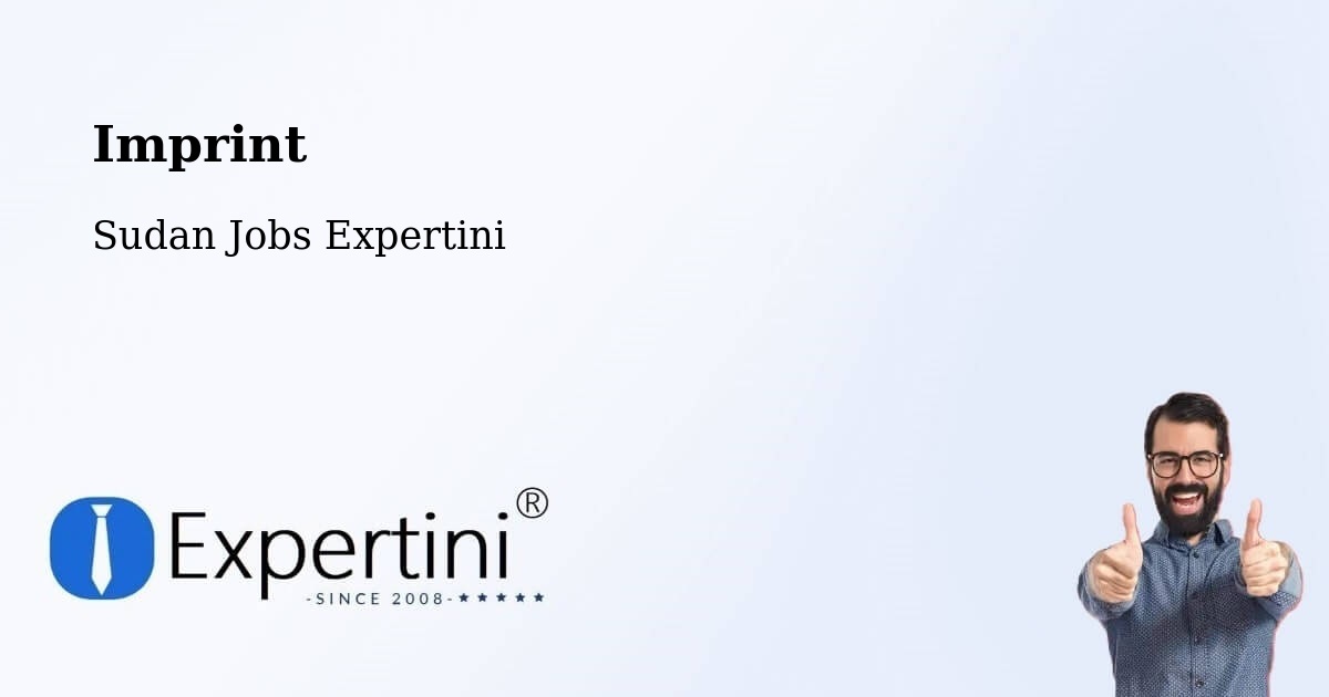 Imprint – Ar Rahad - Sudan Jobs Expertini